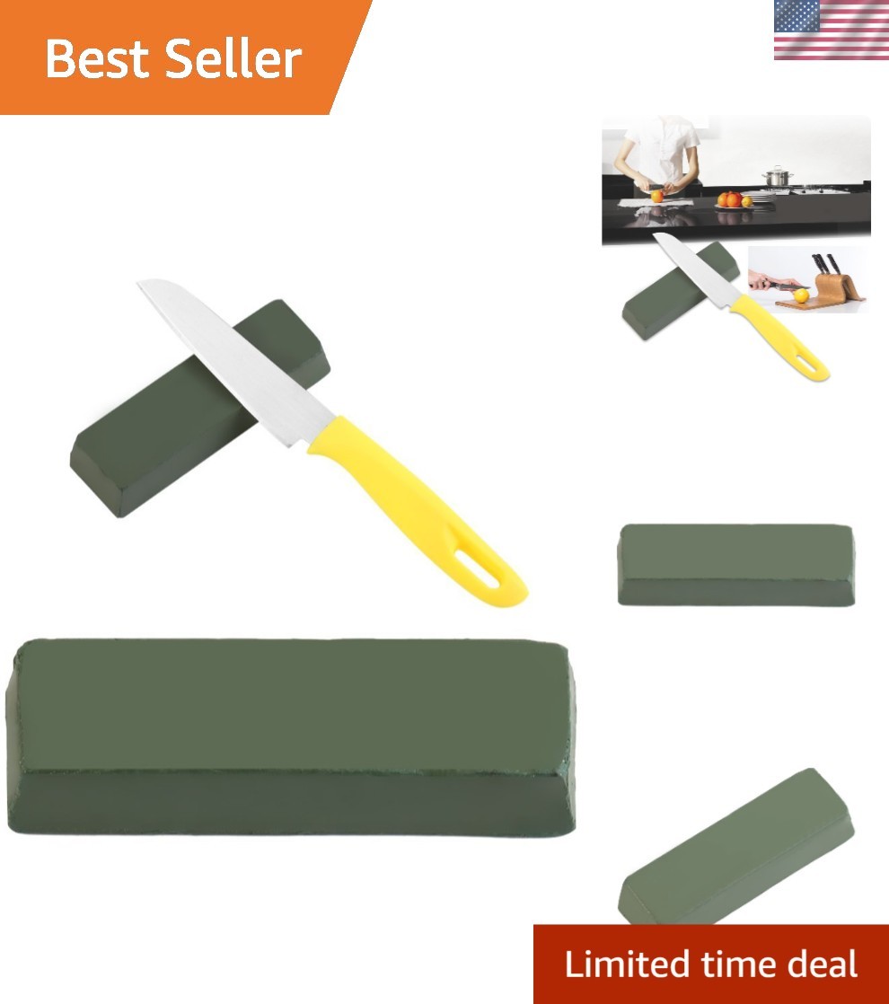 Compact 140G Green Abrasive Paste for High-Gloss Finish on Multiple Surfaces