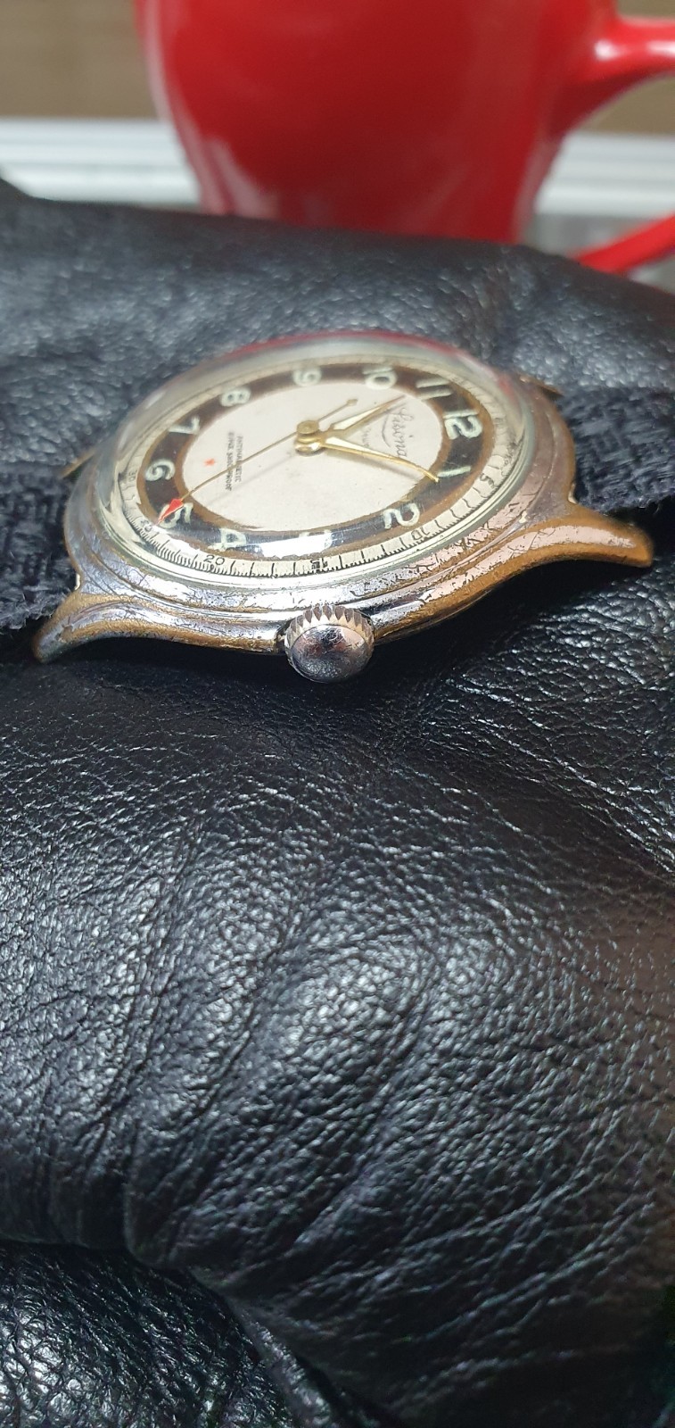 Vintage Men’s Lisona De Luxe Watch, French-Made Cal. HP 127, Mid-20th Century