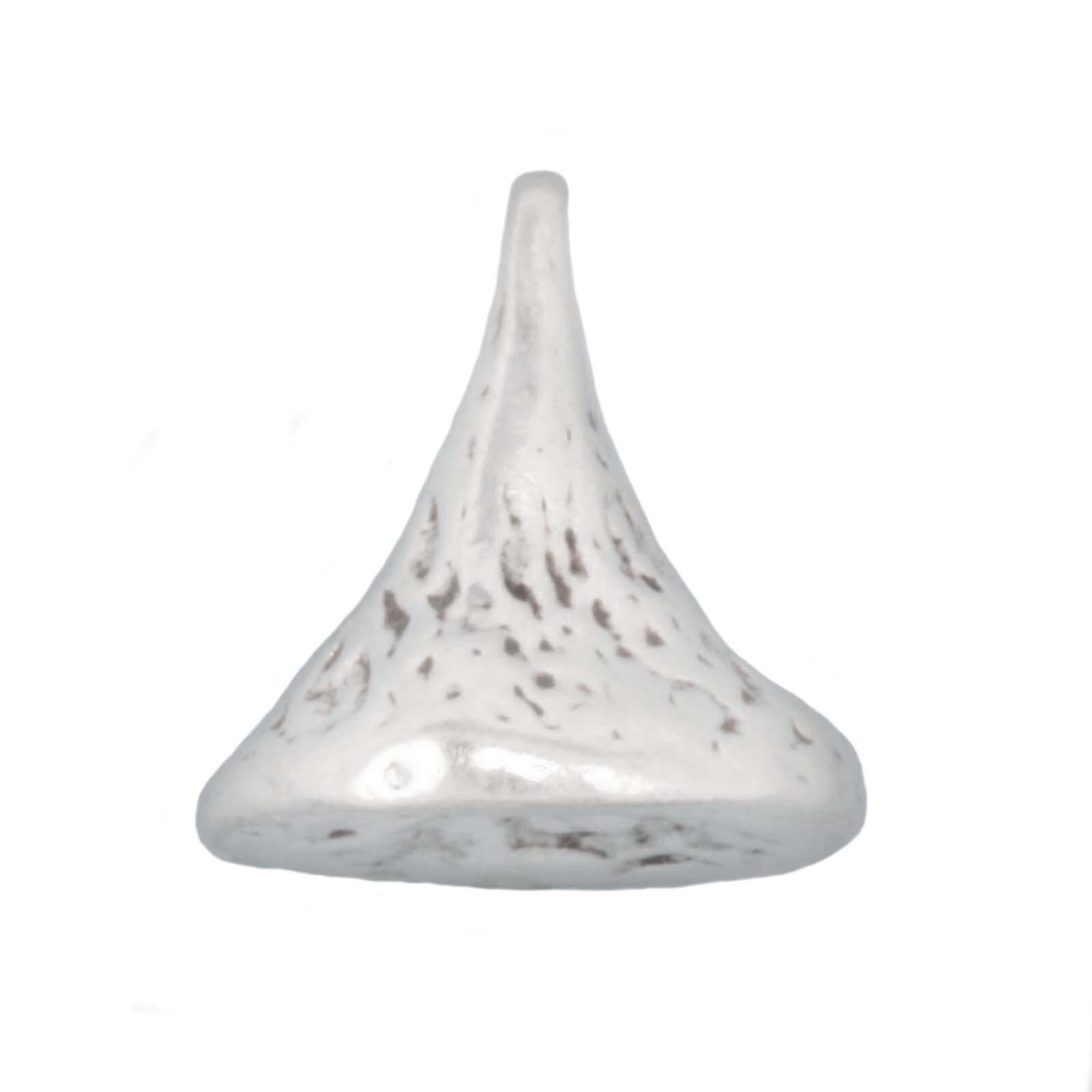 Chocolate Chip Hershey Kiss 3D 925 Solid Sterling Silver Charm MADE IN USA