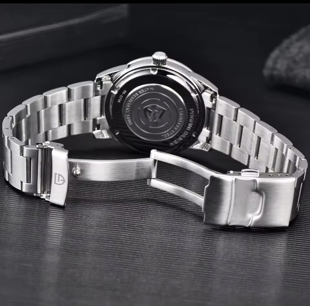 Must have Quality JPN VH31 Sweep hand Sapphire Crystal Snowwhite Dial 40mmWatch