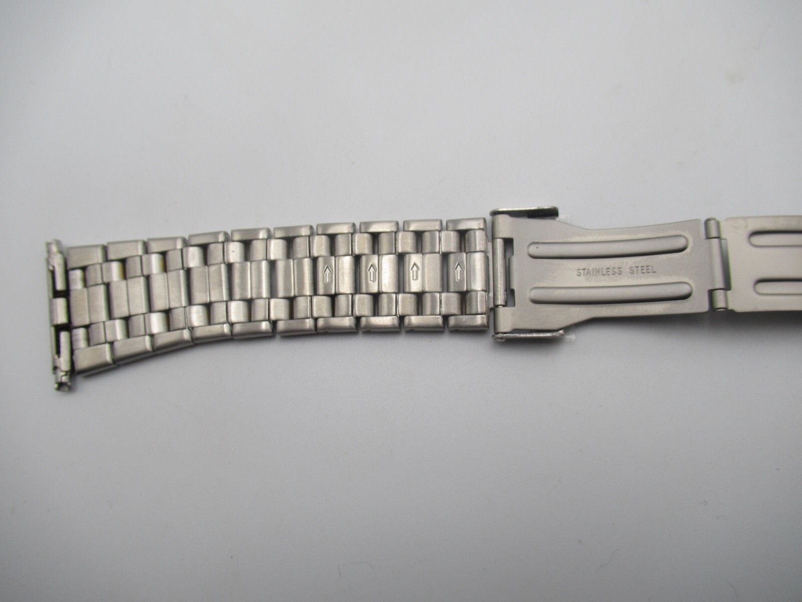 22-28MM Two Tone Stainless Steel Men’s Watch Band