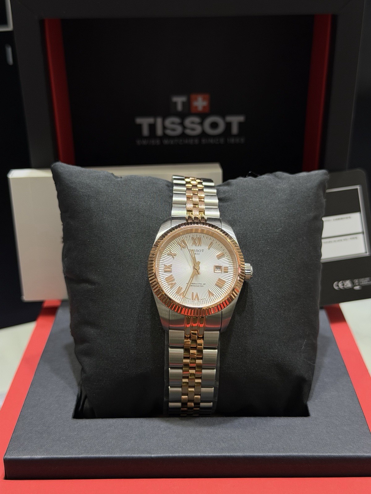 Tissot Ballade 30mm Automatic TT Silver Dial Women’s Watch T156.208.22.033.00
