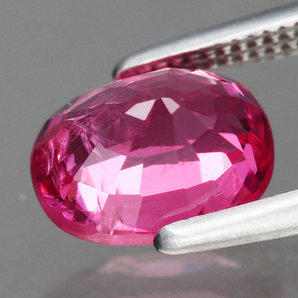 1.55ct Oval 7.3×5.7mm Natural UNHEATED Ultra Rose Pink Mahenge Spinel, Tanzania✨