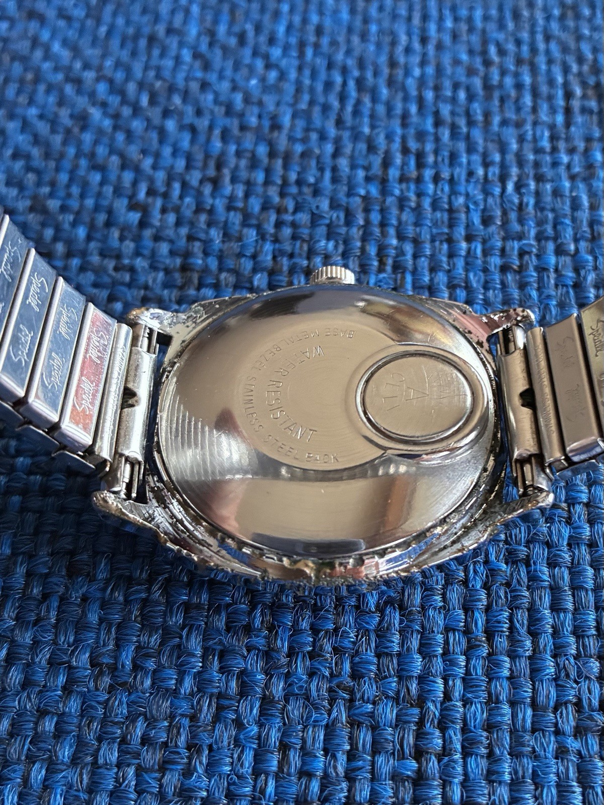 Vintage 1970s Timex Electric Dynabeat | Brown Sunburst | RUNNING | New Battery