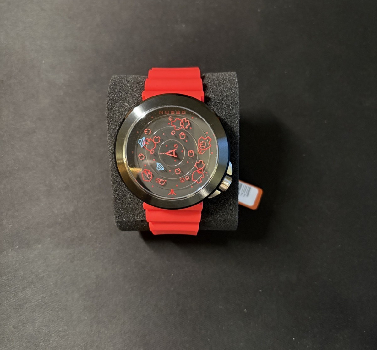 New Atari Nubeo Supernova Red Watch 45th Limited Edition Asteroids Collectible