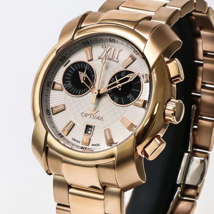 Optima – Swiss Chronograph – OSC275-RR-1 Swiss Ronda Chronograph 43 mm OSC275