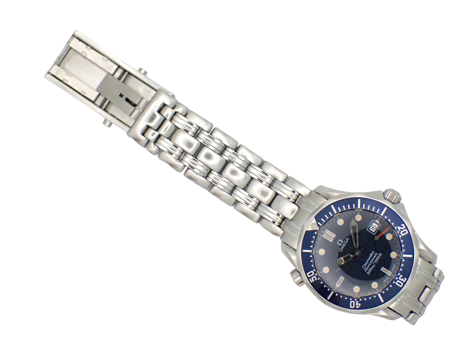 OMEGA Seamaster Professional 300m Mid Size 36mm Quartz Date Watch 2561.80 w/Box