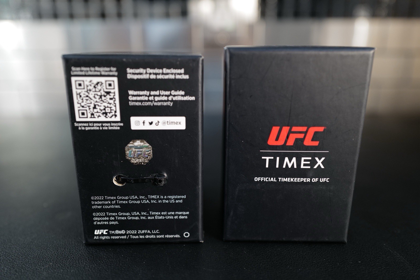 Timex TW2V56800 Mens UFC Alpha Black Stainless Steel Bracelet 50M WR