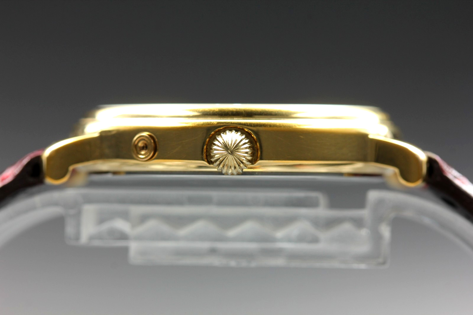 Vintage Frederique Constant Geneve Moon Phase Gold Men’s Quartz Watch [N MINT]