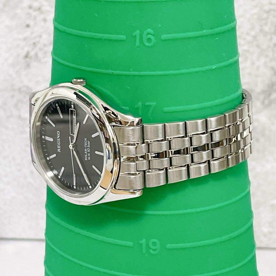 REGUNO Citizen Solar Watch, Navy Dial, Day-Date