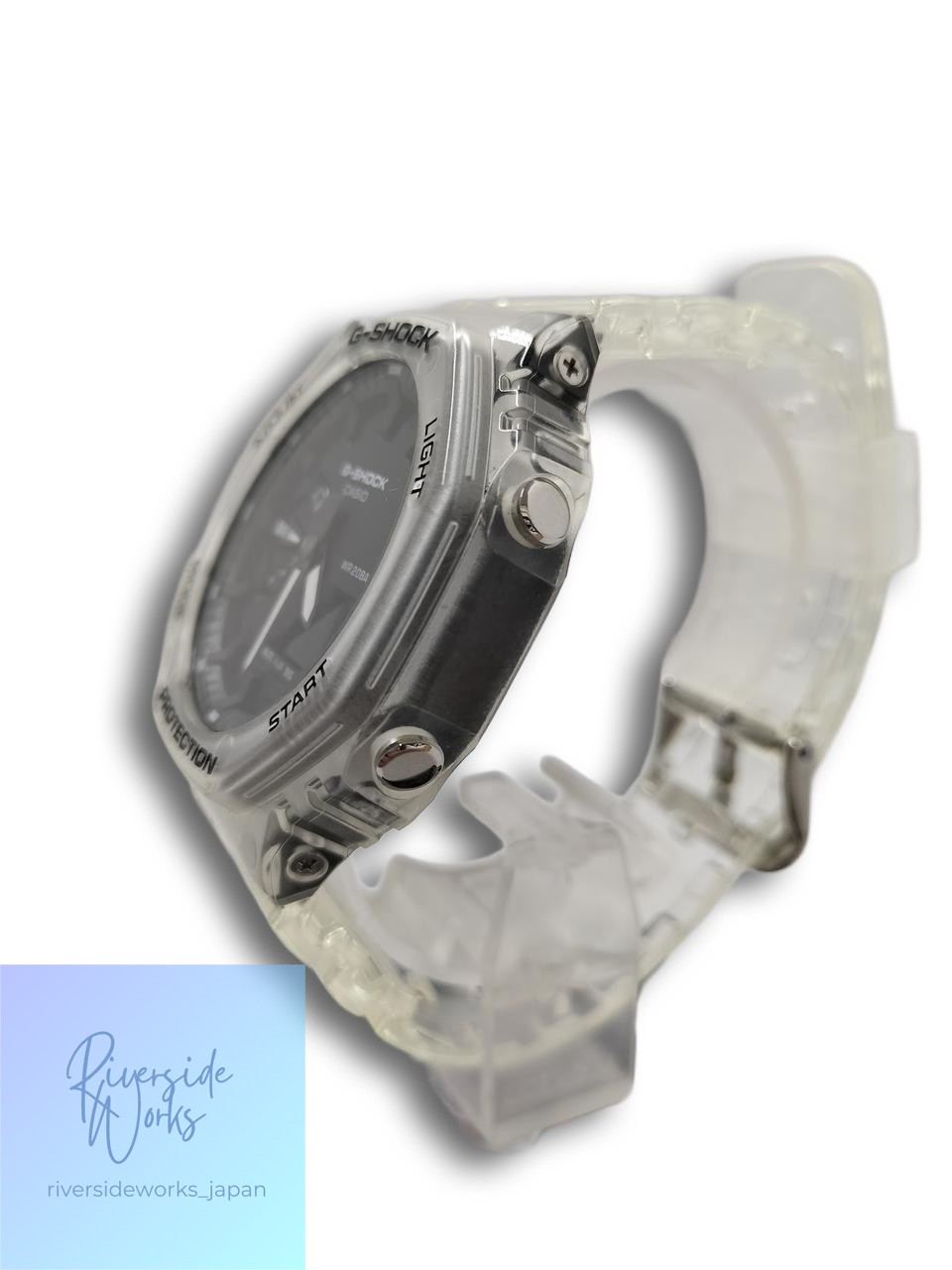 CASIO G-SHOCK GA-2100SKE-7ADR Transparent Watch