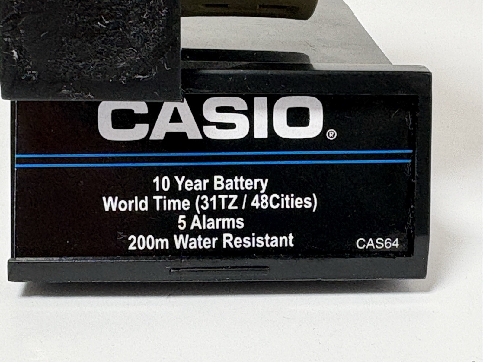 Casio DW291HX-5AV, X-Long Strap Watch, World TIme, Alarm, Day/Date, 200 Meter WR