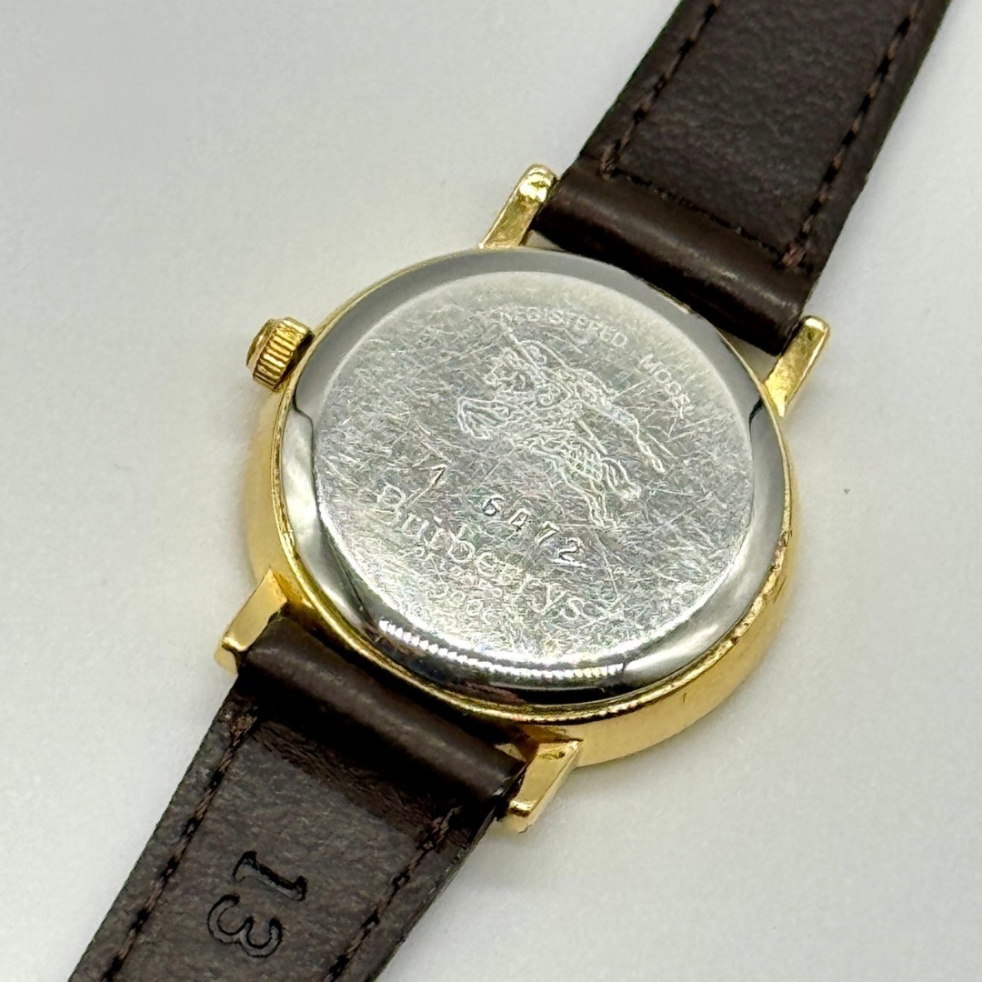 Burberry Wristwatch Shell Dial Quartz 2 Hands 6000L Working