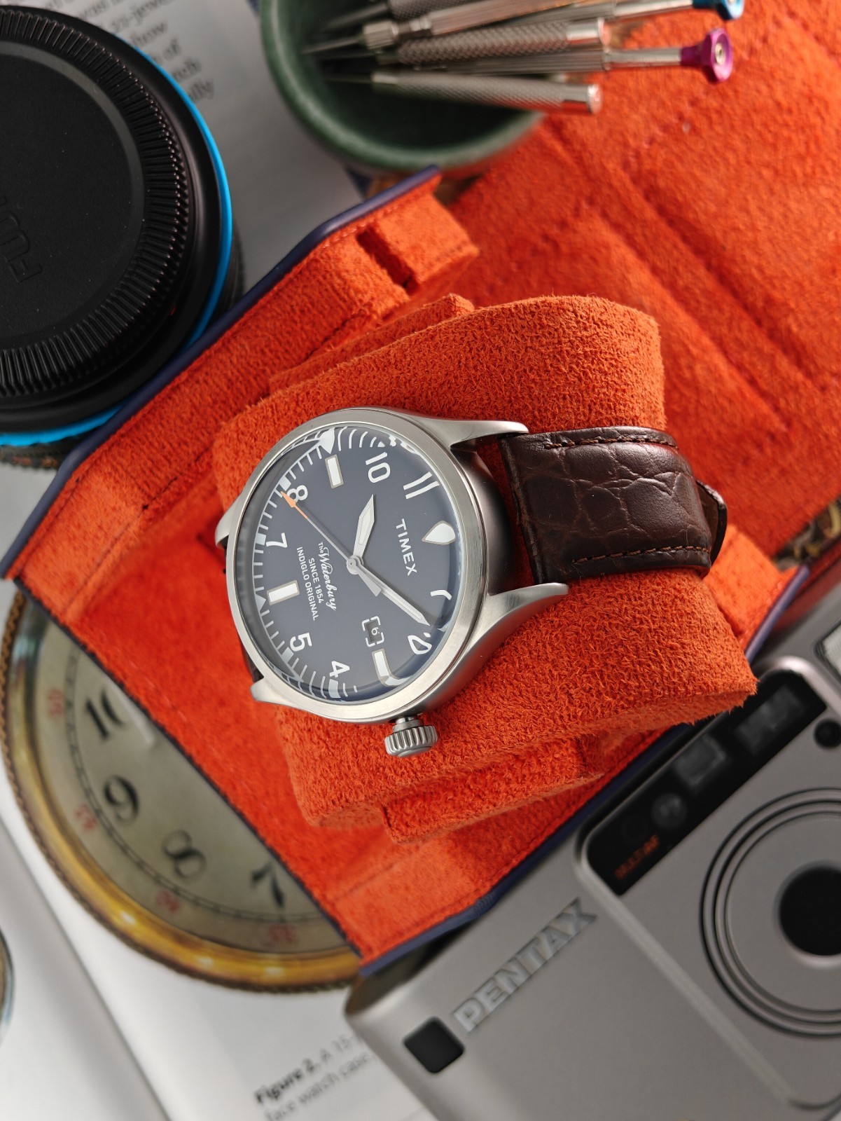 Timex Waterbury Pilot Quartz Indiglo TW2P64500 Men’s Watch