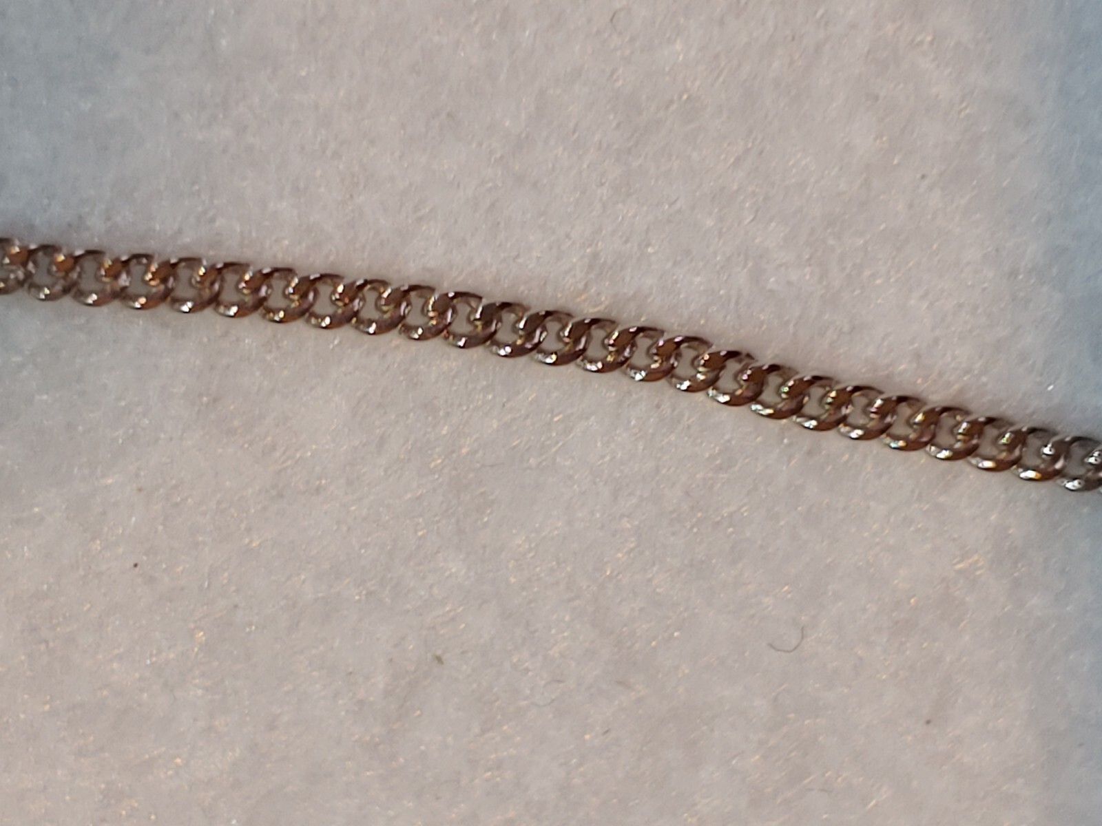 D’Orlan – Necklace / 1/2 in Long Pendant with Swarovski Crystal – 15 in Chain