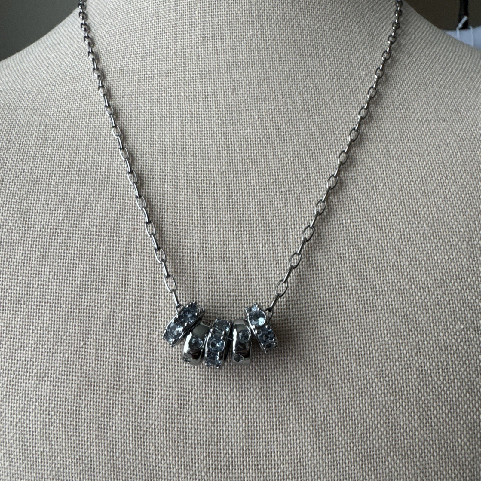 Bomb Party March 2025 “She’s Destined For Success” Aquamarine Hematite Plating