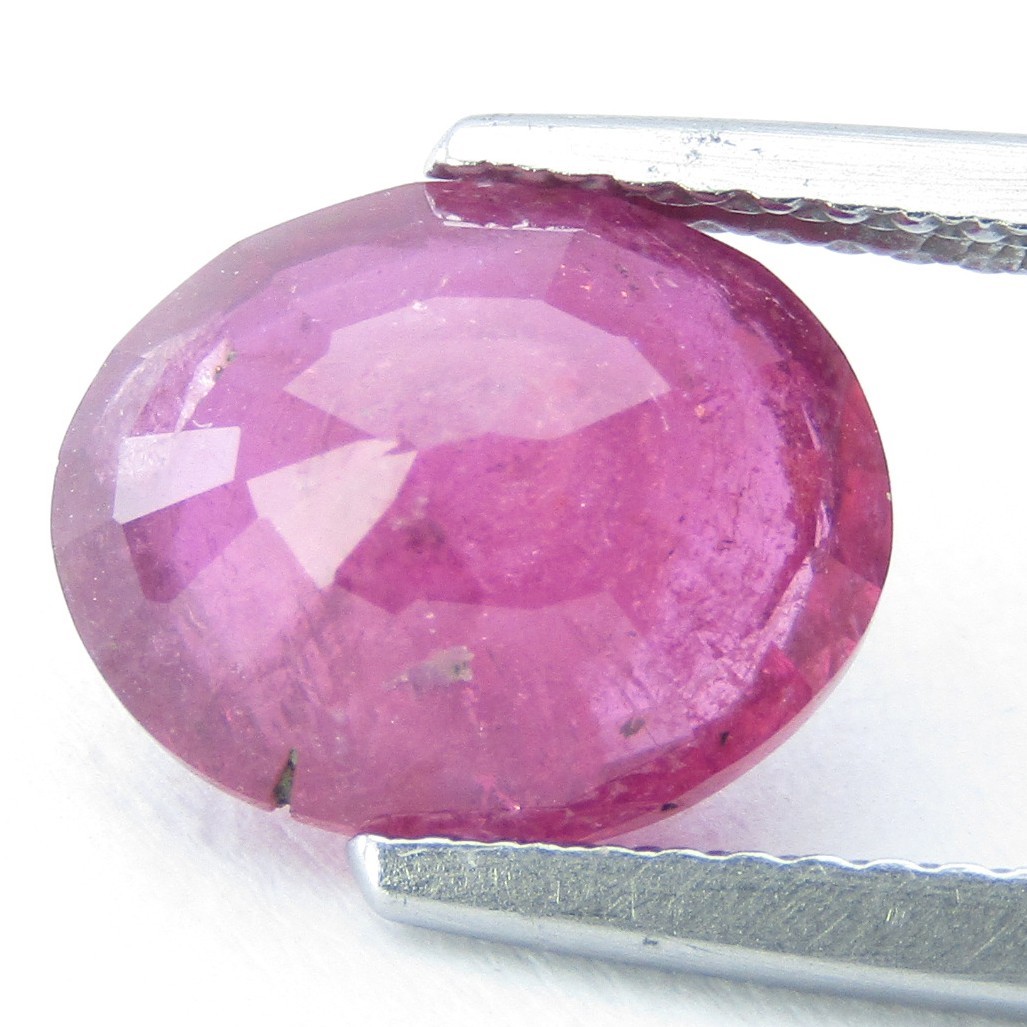 3.38Cts Beautiful Collection Natural Rubilite Tourmaline Oval Shape
