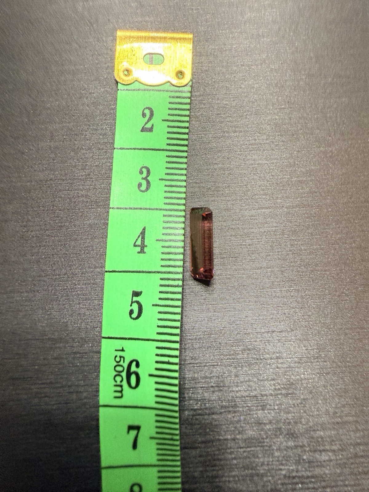 Pink Tourmaline Baguette Cut Gemstone 1.78ct 11.5×4.7mm 1pc GEM4587713