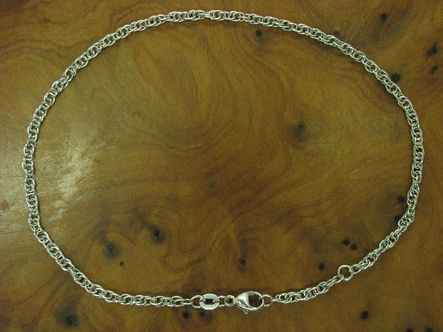 925 Sterling Silver Bracelet / Real Silver / 25.5cm / 3.1g