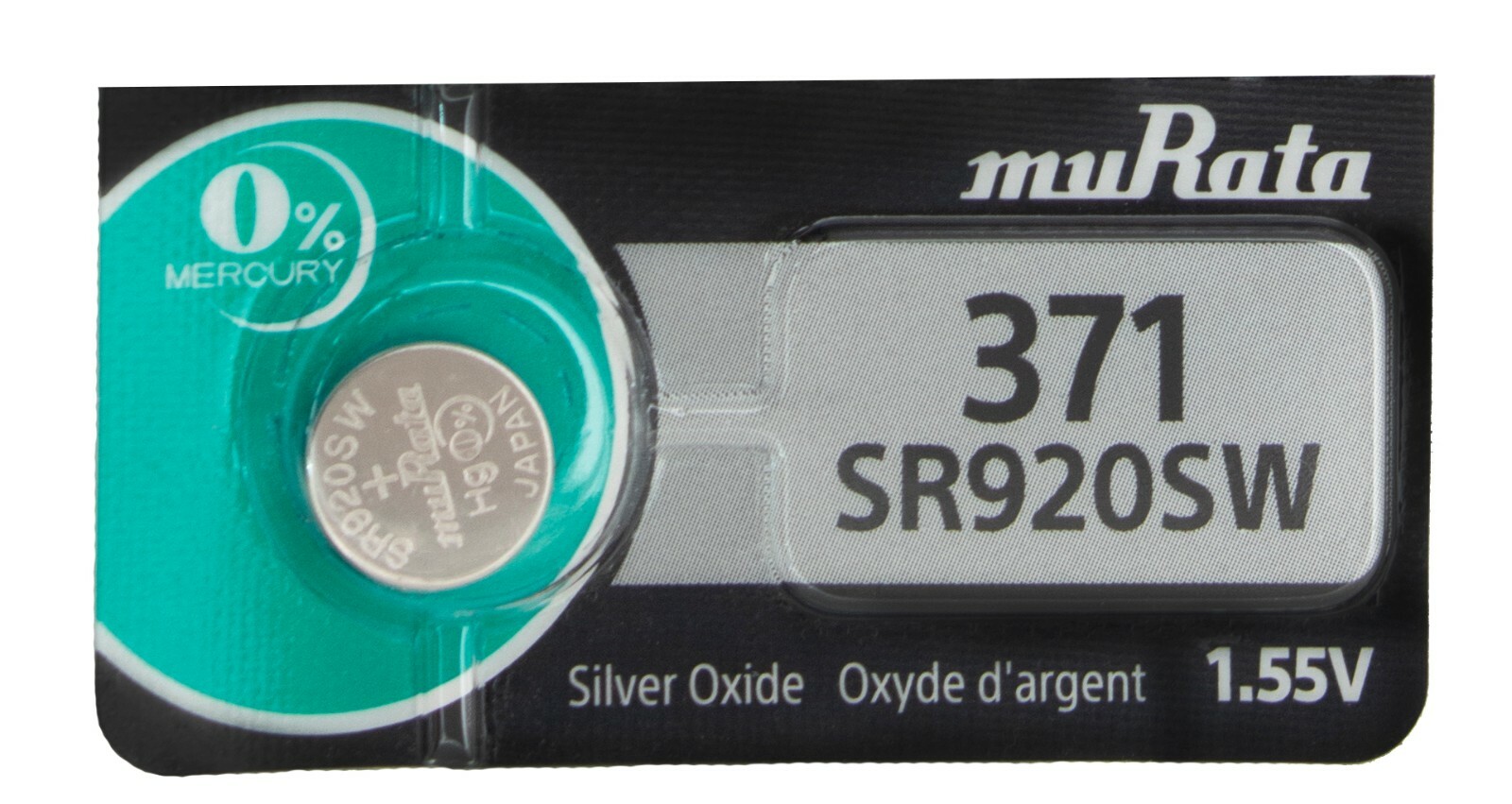Thirty (30) Murata 371 formerly Sony 371(SR920SW) 1.55V Watch Battery EXP 06/25