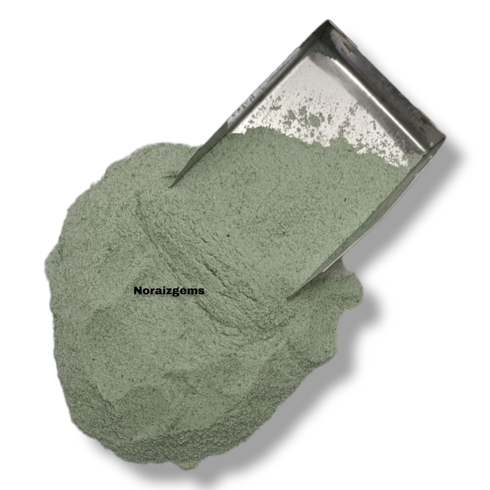 Crushed Green Jade Gemstone Coarse Stone Inlay Woodworking Stone Healing Powder