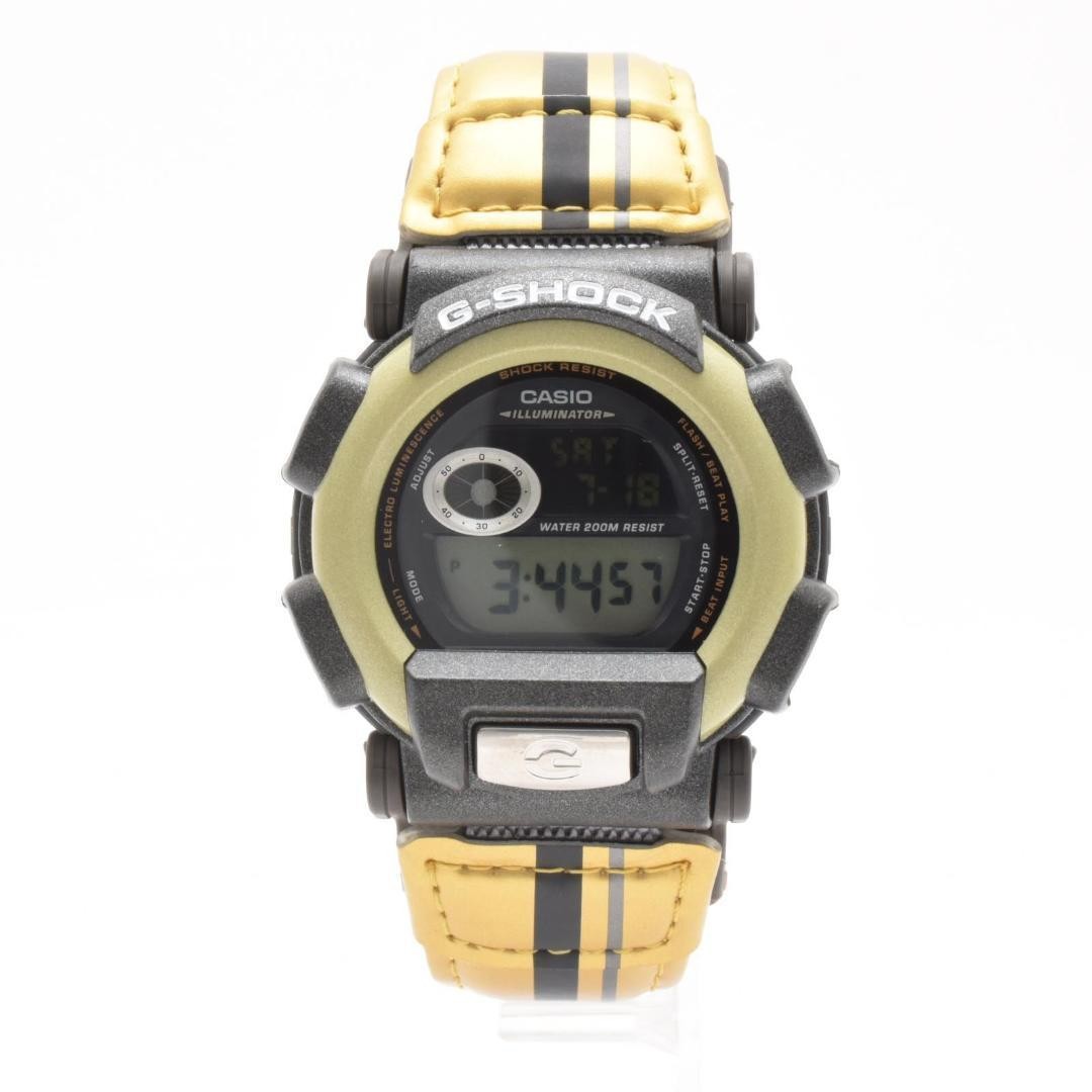Working condition CASIO G-SHOCK men’s green digital watch 332 NEW