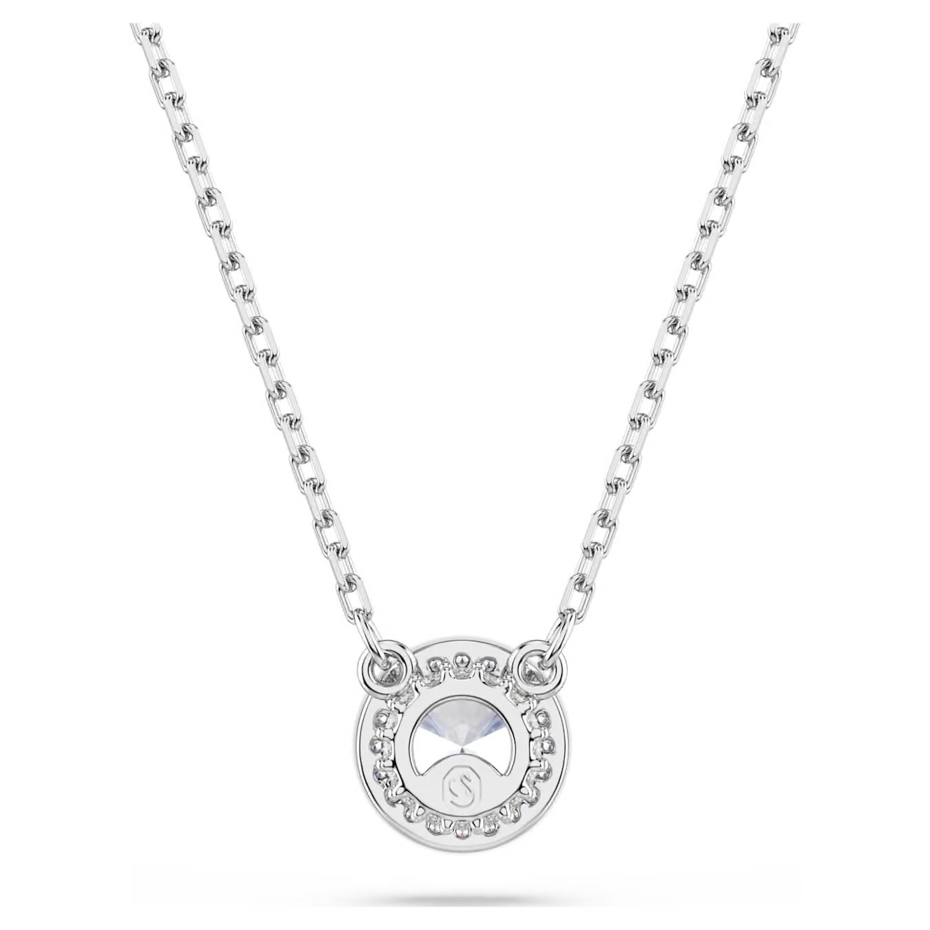 SWAROVSKI Una Angelic pendantRound cut, Pavé, White, Rhodium plated$ 139
