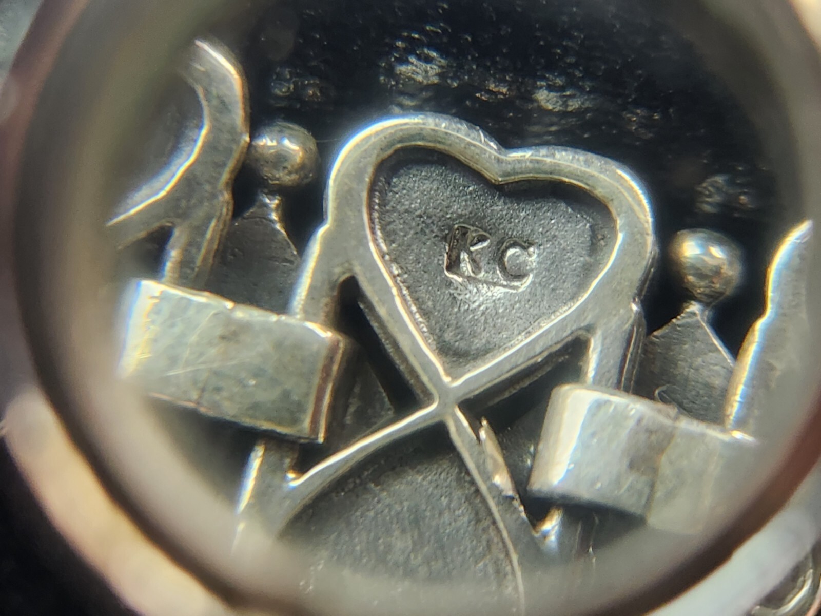Thai Sterling Silver 925 Marcasite Heart Bracelet 7.5 In – THAI KC 925 – HSNO