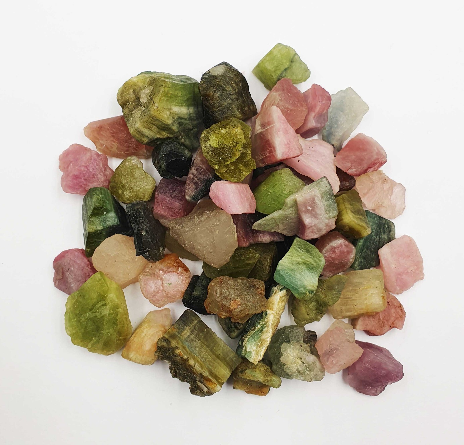 Natural Afghani Multi Tourmaline Pencil Form Rough, Multi tourmaline Rough Stone