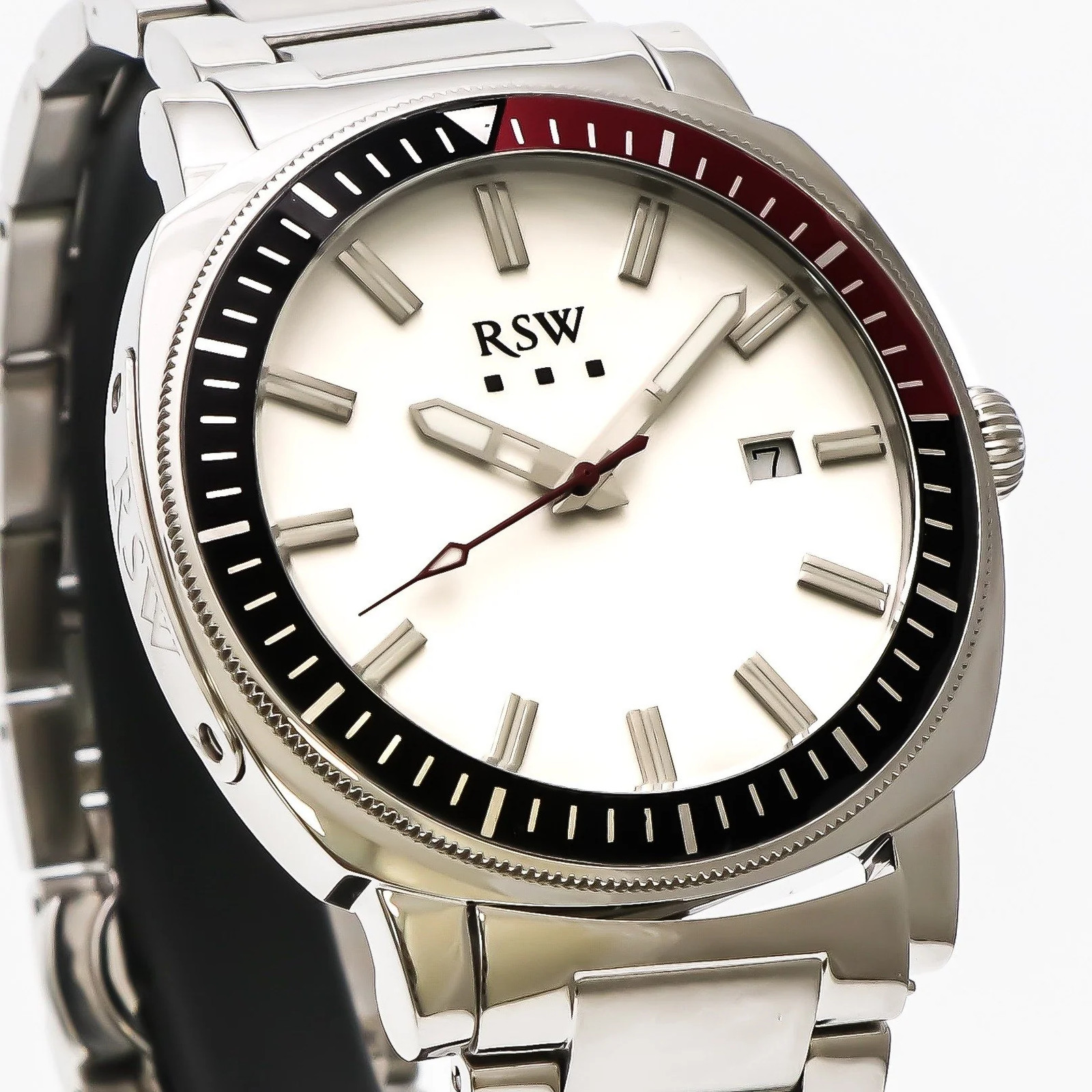 RSW – Swiss Watch – RSWM117-SS-1 Swiss Quartz 44 mm RSWM117 50 m (5 ATM/169