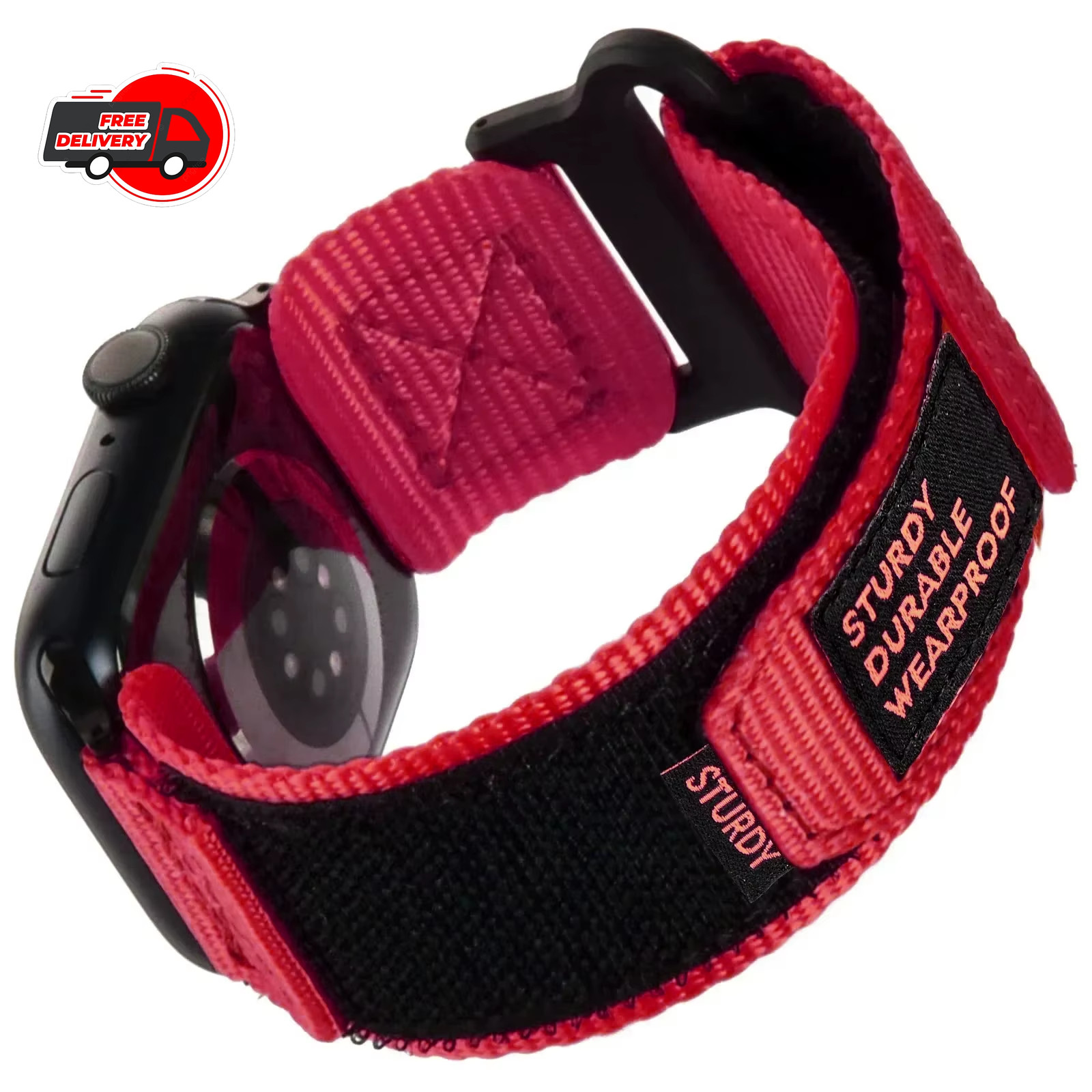 Sports Nylon Strap For Apple Watch iWatch Band 49mm 45mm 44mm 42mm 41mm 40mm SE