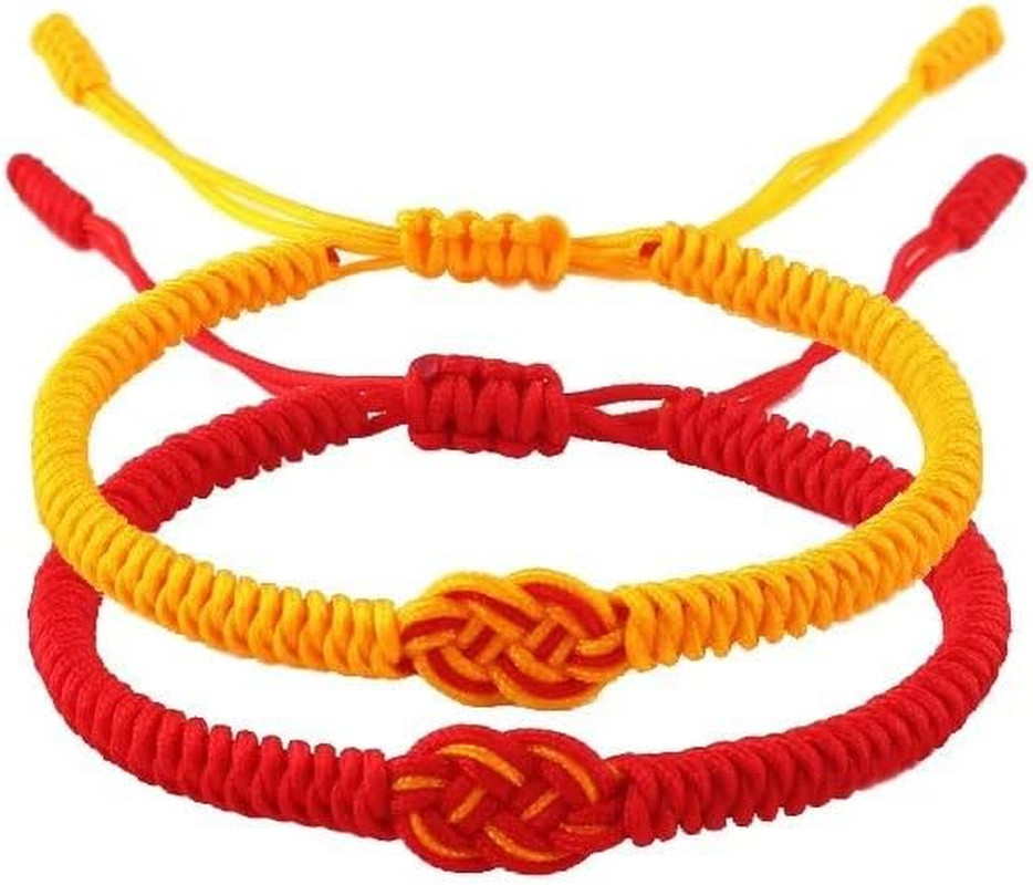 Red Black Mix White Infinity Love Multicolor Lucky Bracelet for Men Women Tibeta