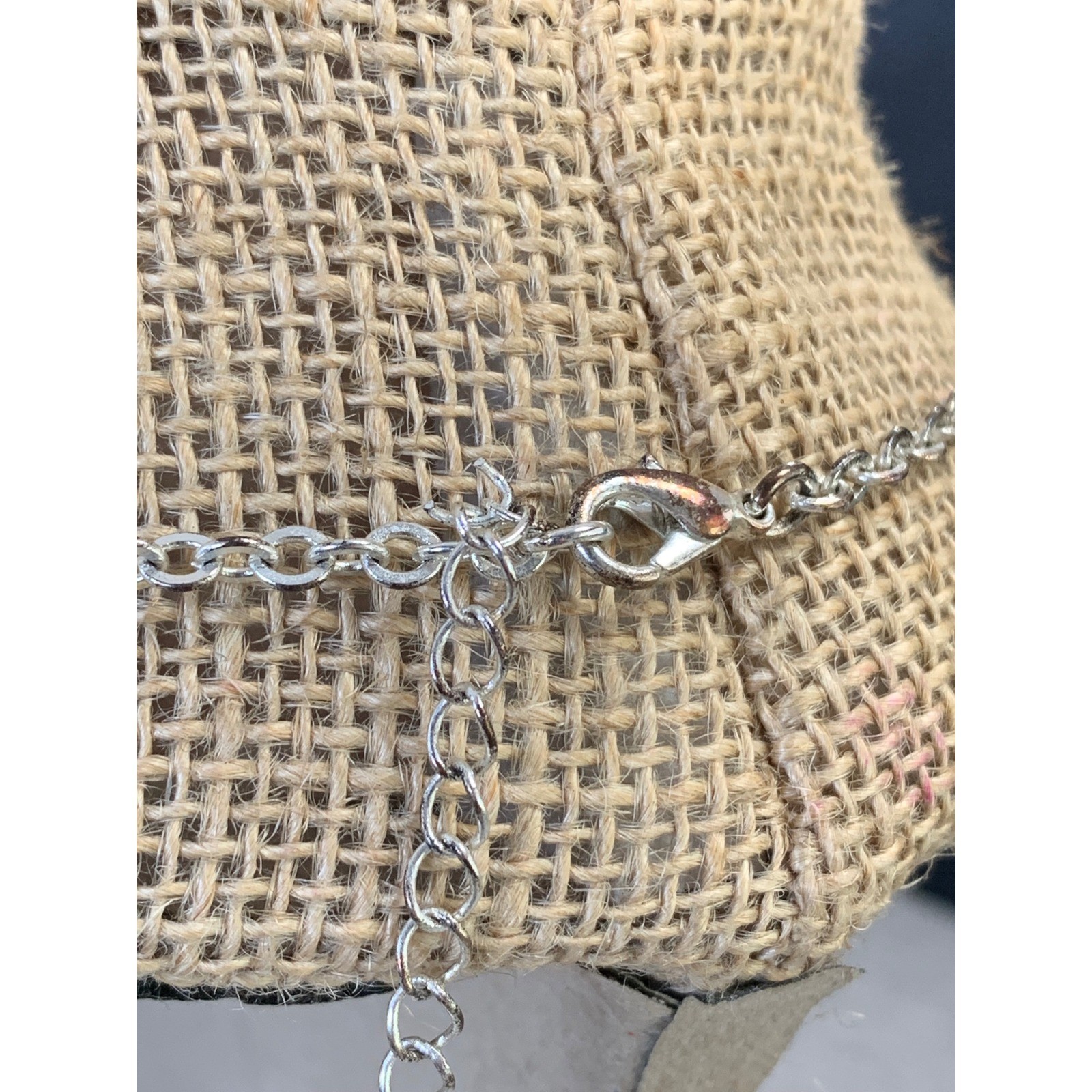 Womens Silver Tone Open Star Pendant Necklace Large Celestial 26 Inch Chain