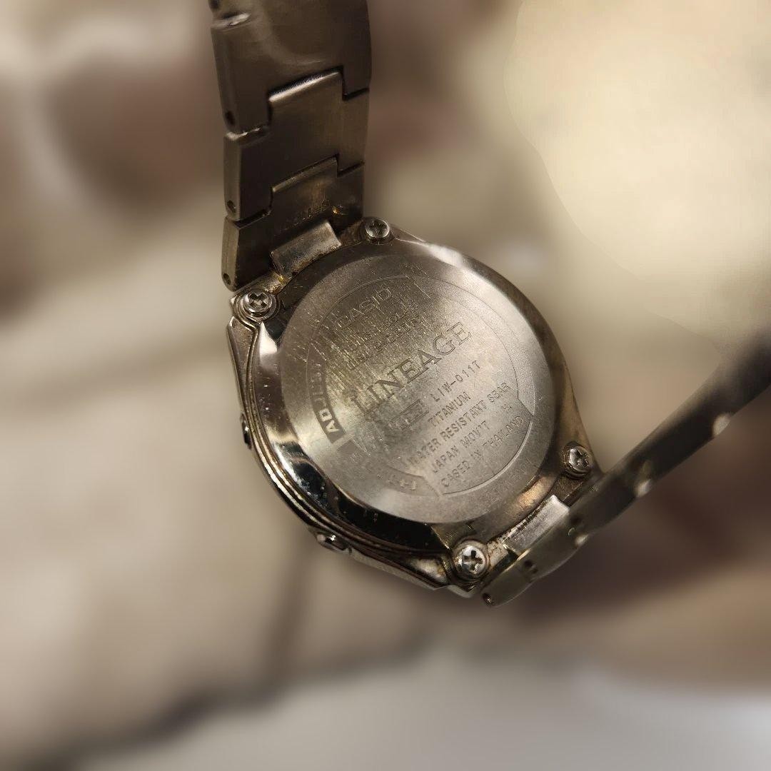 Casio Lineage LIW-011T Radio-Controlled Solar Watch (Operating) From Japan