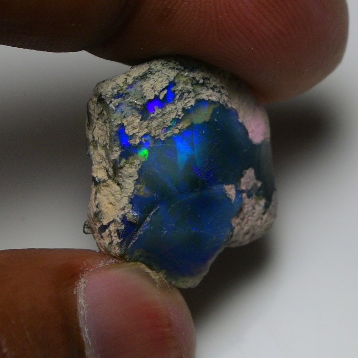 Natural Ethiopian Black Opal Rough 17.50 Ct – Ideal for Jewelry, Welo Fire Opal
