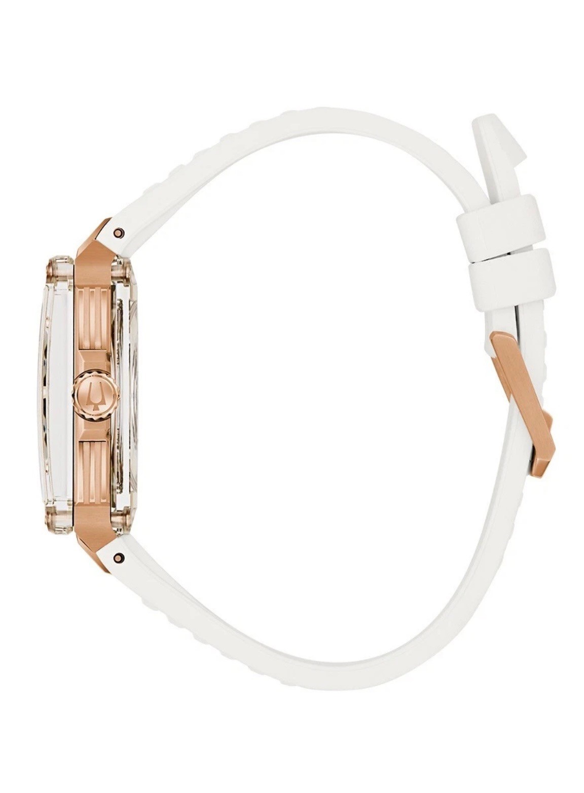 Bulova Men’s Series X Mark Anthony Automatic Skeleton White Watch 41MM 97A194