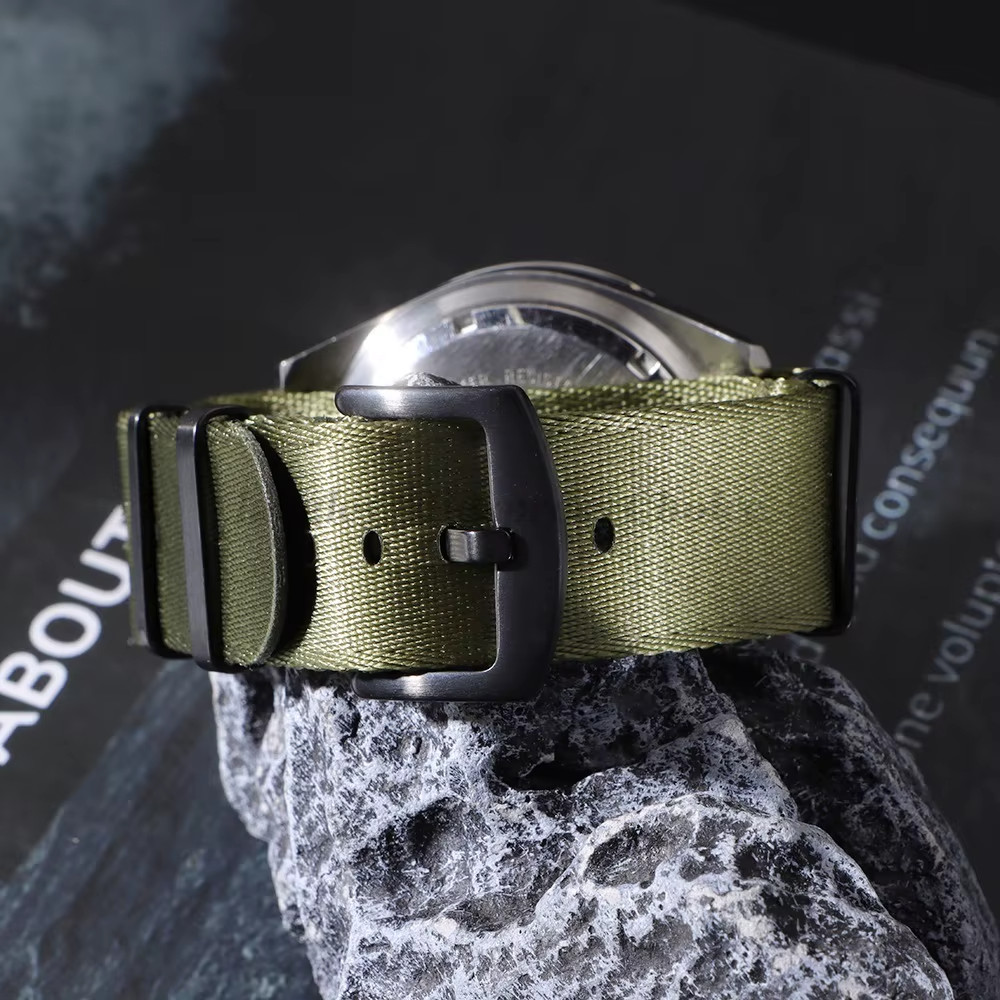 Military Nylon Watch Strap 20mm 22mm Band for Omega Diver 300M Seiko Casio Rolex