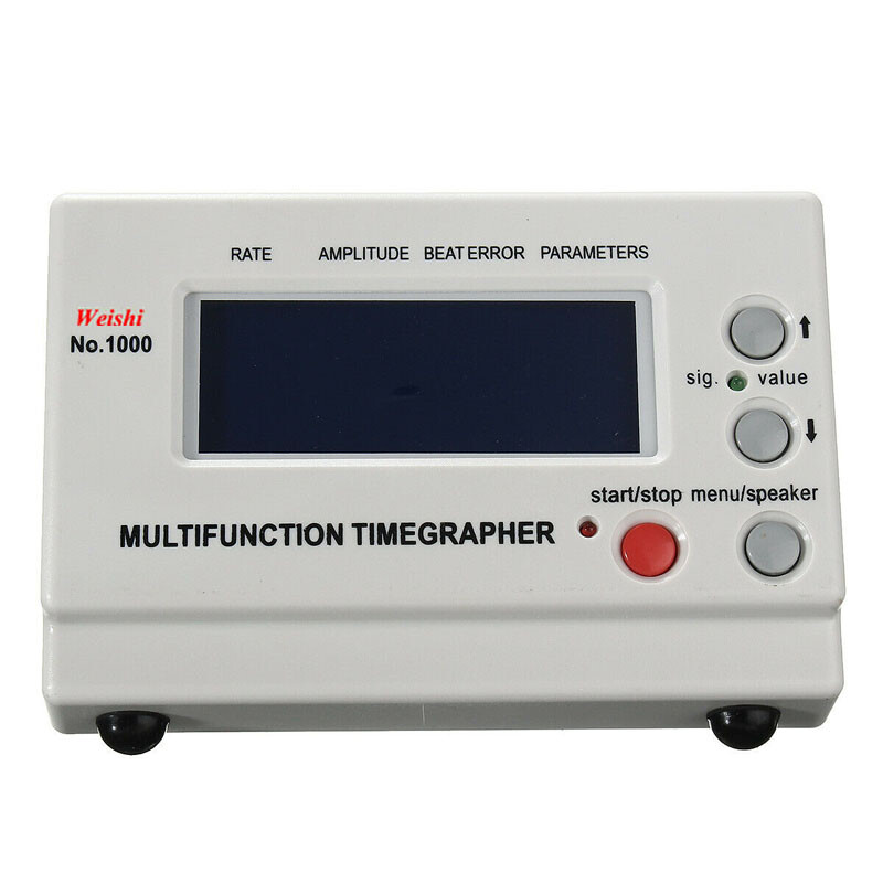 Weishi Mechanical Watch Timing Tester Machine Multifunction Timegrapher NO.1000