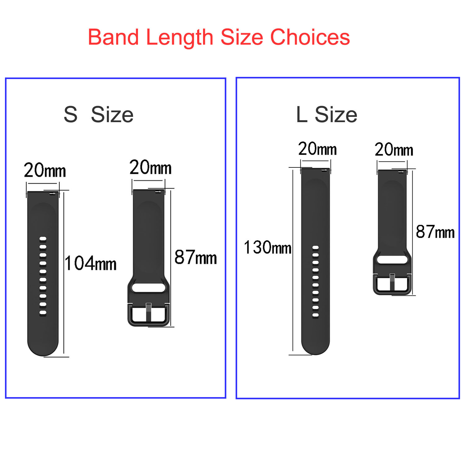 Sport Silicone Band for Xiaomi Huami Amazfit GTS Smart Watch Bracelet Soft Strap