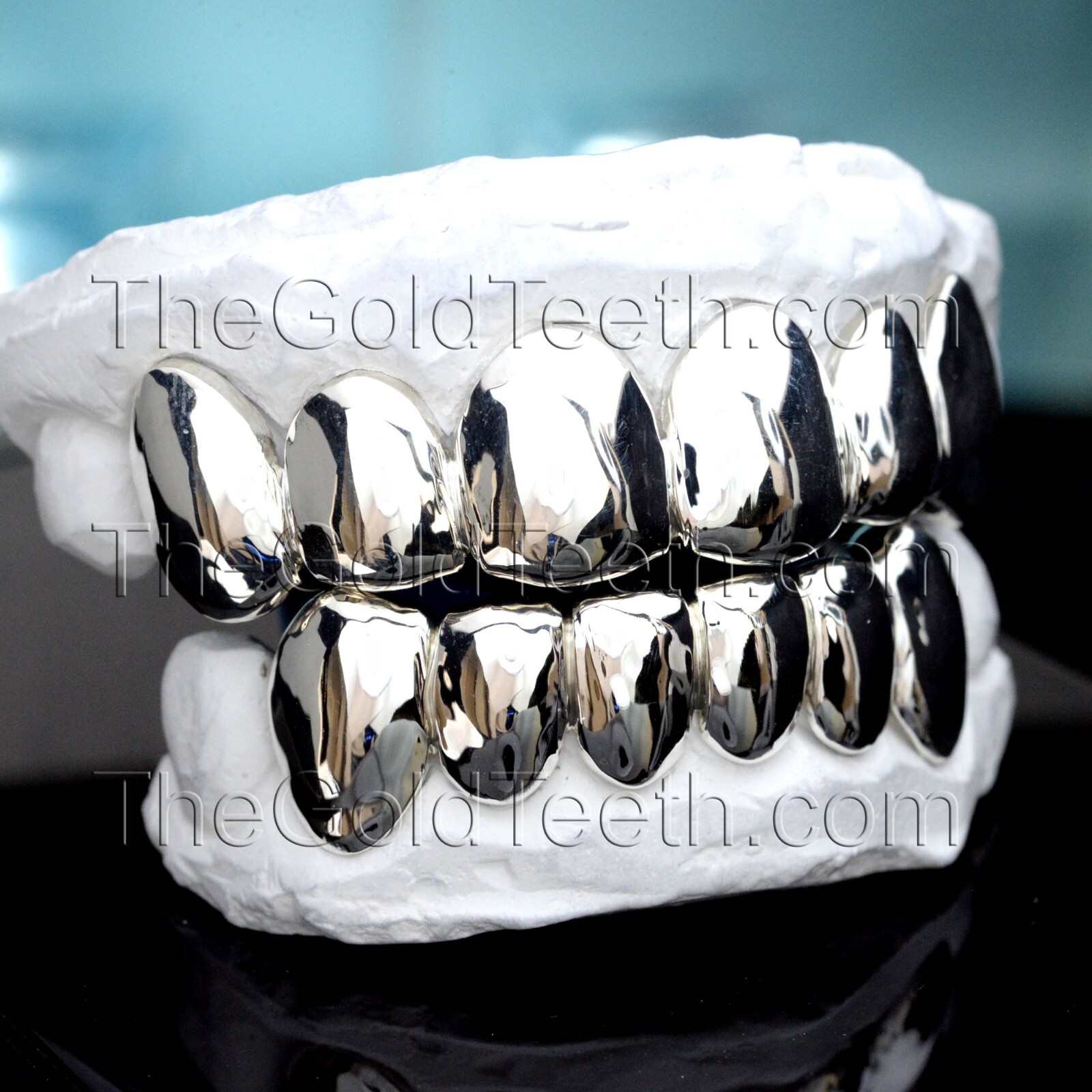 Custom Grillz .925 Sterling Silver Handmade Real Grill Teeth Solid