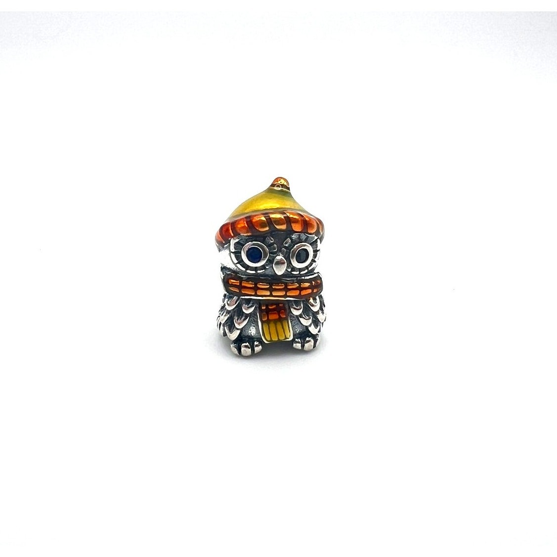 NEW Fall Scholarly Owl Charm for European Bracelet
