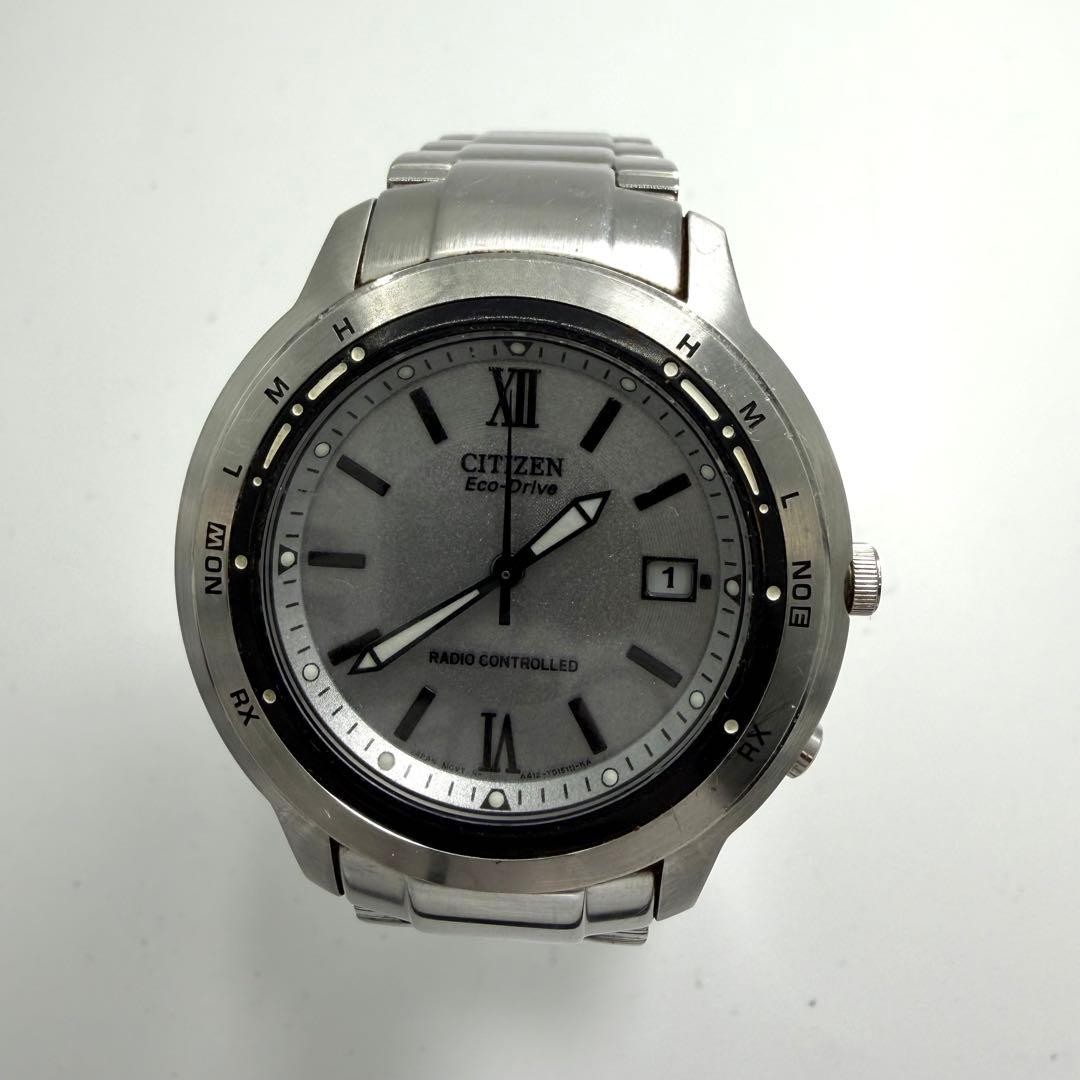 [Working] CITIZEN Eco-Drive Solar Watch, Silver Dial, A412
