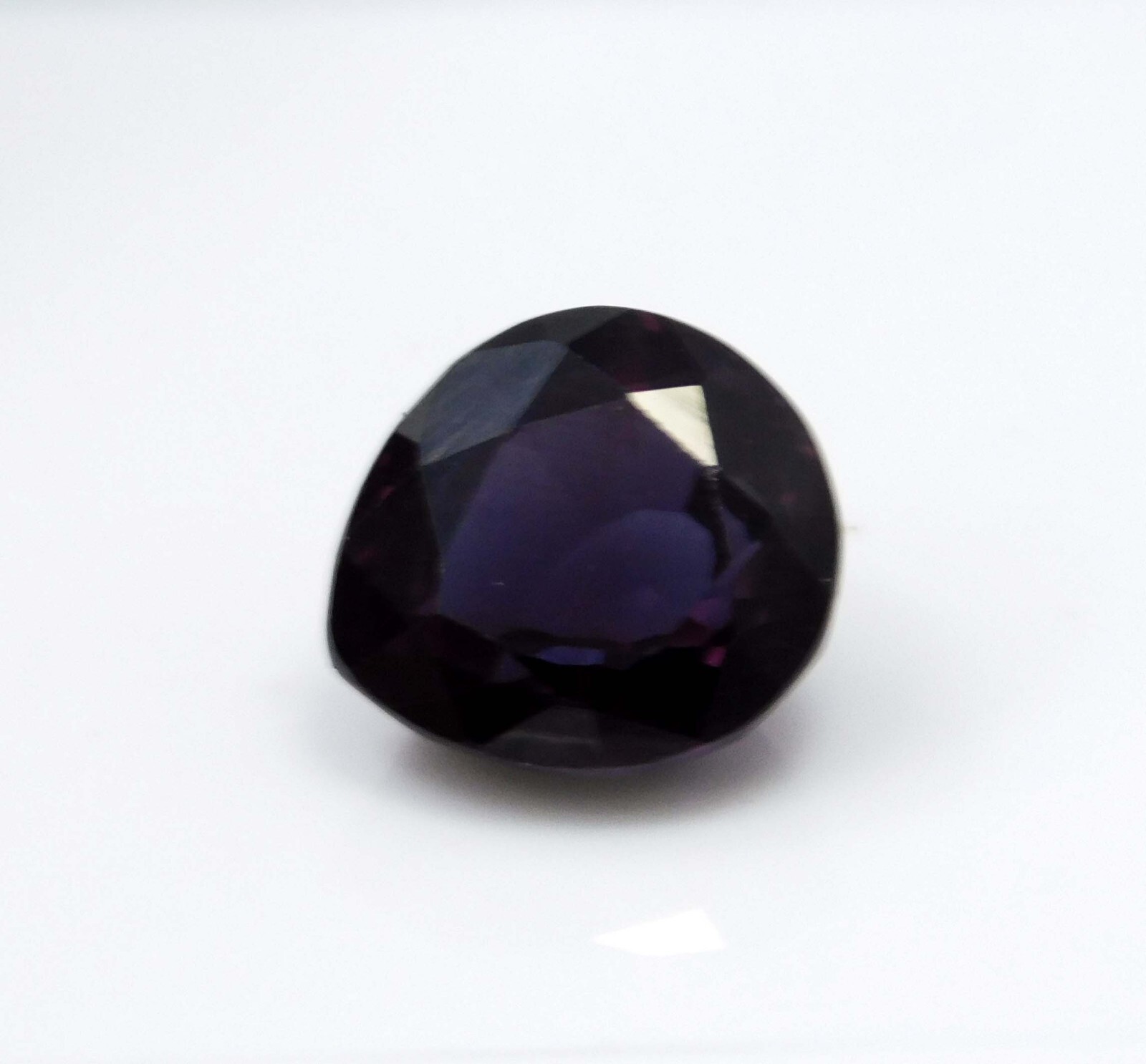 Top Quality 4.90 Ct Natural Purple Blue Benitoite Pear Loose Gemstone Certified