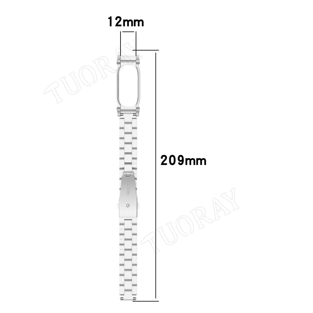 Stainless Steel Metal Adjustable Strap For Google Fitbit Air Replacement Band