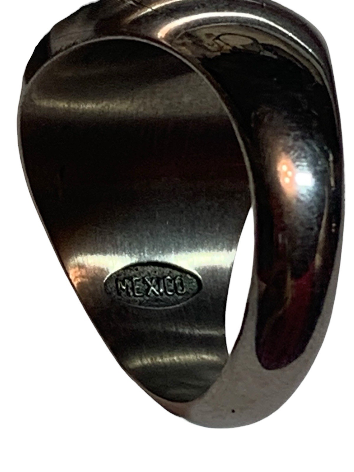 ArtCarved Letter Intial E Signet Black Ring Made In Mexico