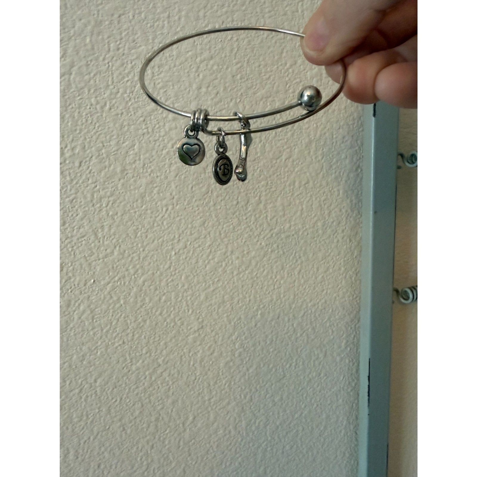 Brighton wire charm bracelet