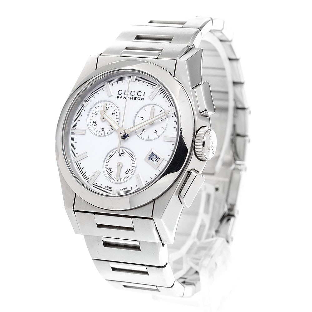 GUCCI Pantheon 115.4/YA115407 Date Chronograph Quartz Boy’s Watch_910696