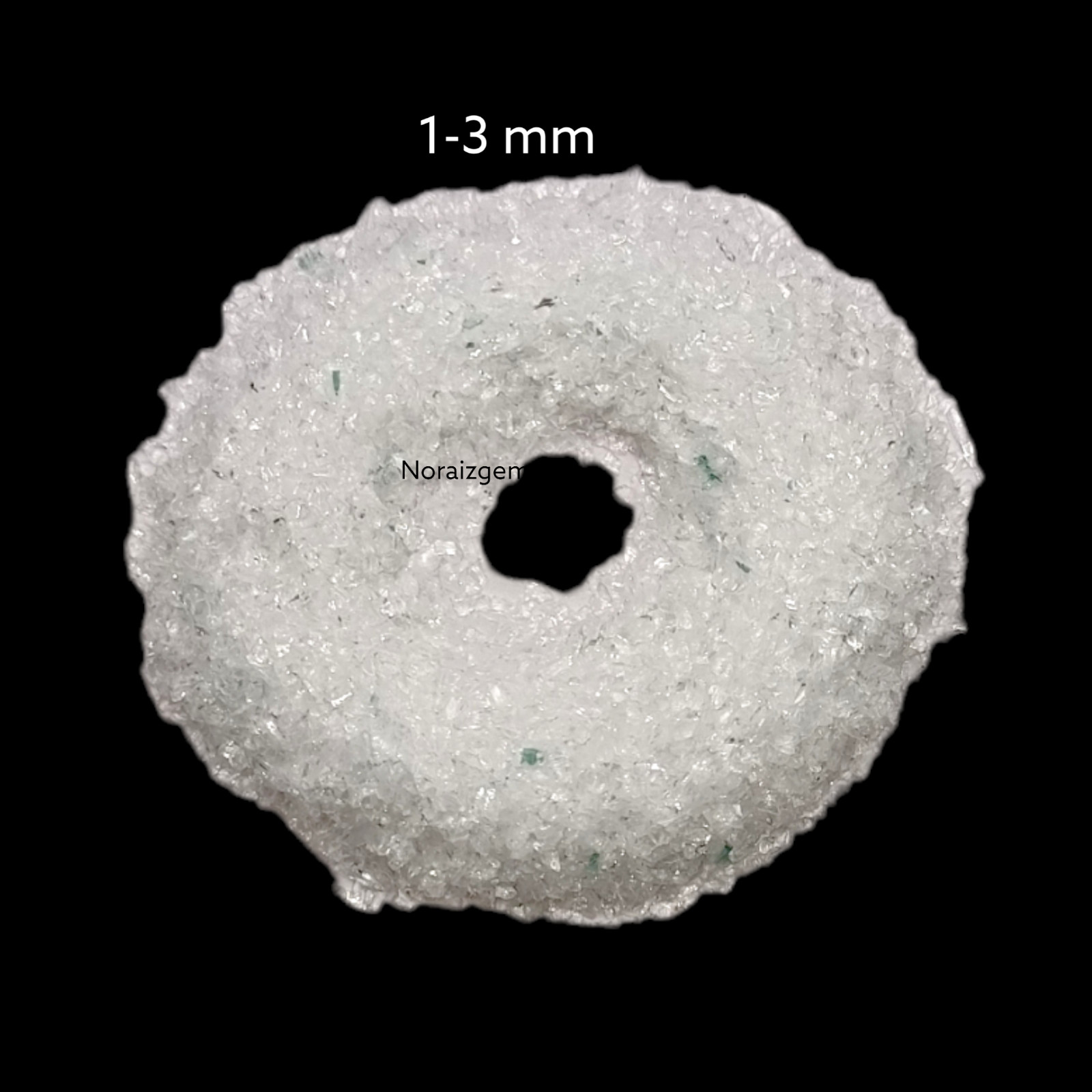 Crushed Crystal Hydro Quartz Gemstone Coarse For Woodworking, Ring Inlay, Resin