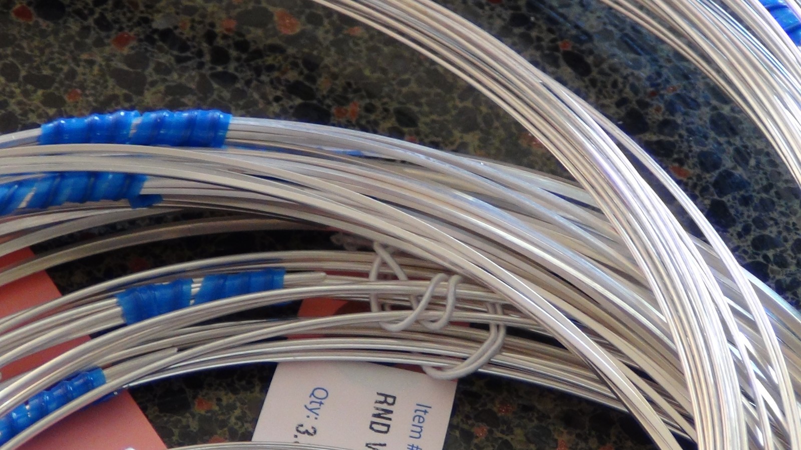 Solid Argentium® 935 Wire 14 – 22 gauge FULL ROUND half hard 93% pure silver