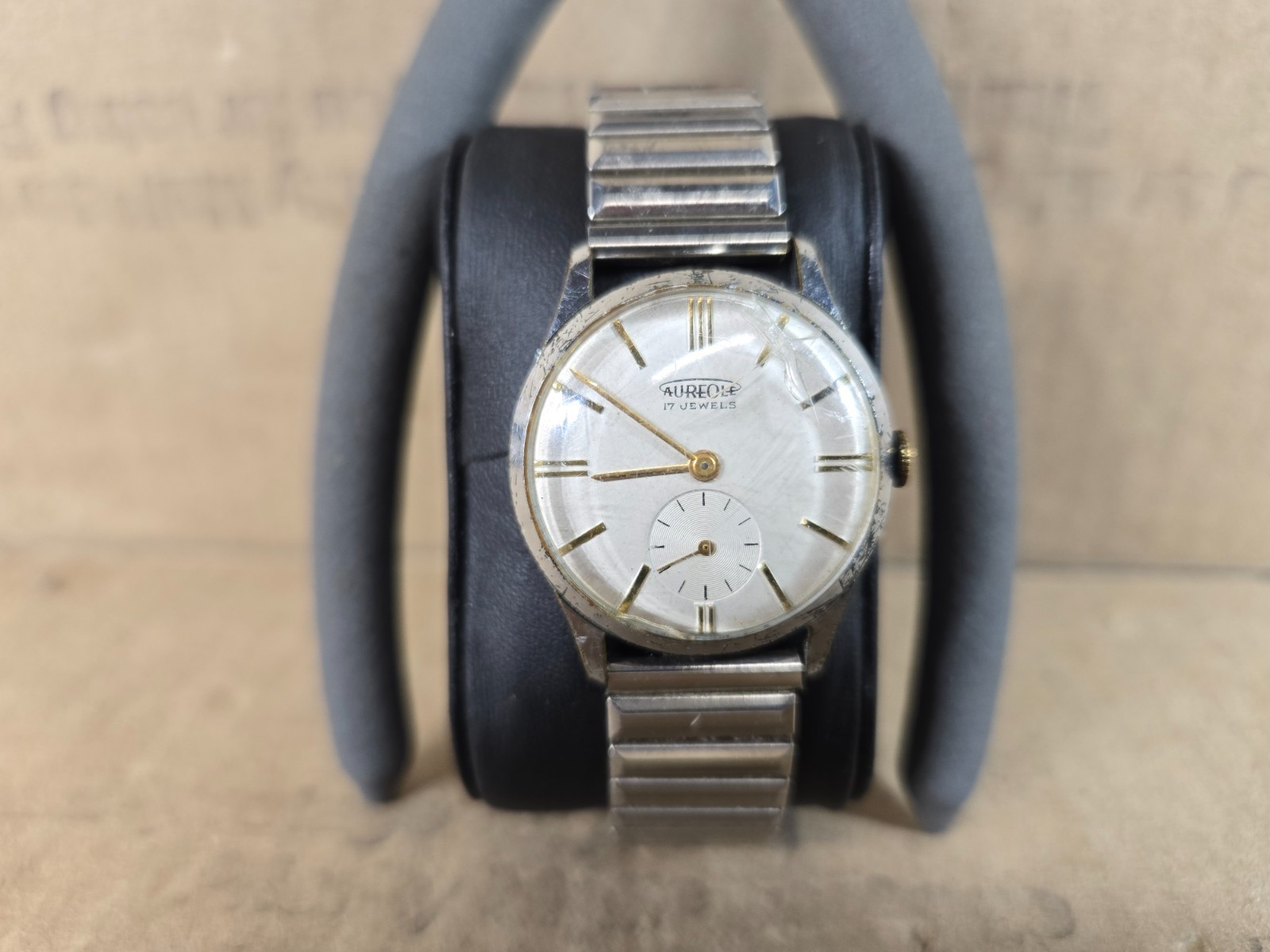 Vintage Aureole 17 Jewel Watch 142 2